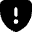 Alert Shield Privacy Info Icon from Micro Solid Set