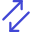 Arrow Transfer Diagonal 3 icon - Free transparent PNG, SVG. No sign up needed.