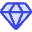 Diamond 2 Icon from Core Duo Set | Free Download as SVG Vector and Transparent PNG | Streamline icons