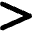 Greater Than Sign Icon from Micro Solid Set