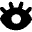 Eye Optic Icon from Micro Solid Set