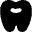 Tooth Icon from Micro Solid Set
