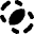 Pathfinder Circle Intersect Icon from Micro Solid Set