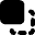 Pathfinder Square Minus Front 2 Icon from Micro Solid Set