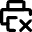 Print Printer Disconnected Icon from Micro Line Set