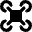 Drone 2 Icon from Micro Solid Set