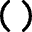 Round Brackets Icon from Micro Line Set