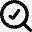 Search Check Icon from Micro Line Set