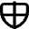 Shield Security Protection Icon from Micro Line Set
