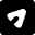 Send Email Square Icon from Micro Solid Set
