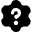 Settings Question Icon from Micro Solid Set