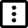 Vertical Menu Square Navigation Icon from Micro Line Set