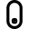 Vertical Toggle Button Single Bottom Icon from Micro Line Set