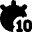 Timer 10 Seconds Icon from Micro Solid Set