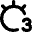 Timer 3 Seconds Icon from Micro Line Set