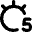 Timer 5 Seconds Icon from Micro Line Set