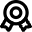 Star Badge Icon from Micro Line Set