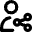 User Share Icon from Micro Line Set