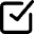 Check Square 2 Icon from Micro Line Set
