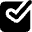 Check Square 2 Icon from Micro Solid Set