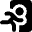 Emergency Exit Icon from Micro Solid Set