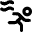 Fire Evacuation Icon from Micro Line Set