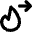 Fire Exit Icon from Micro Line Set