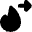 Fire Exit Icon from Micro Solid Set