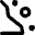 Rock Slide Icon from Micro Line Set