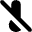 Thermometer Disable Icon from Micro Solid Set