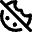 Cookie Settings Off Icon from Micro Line Set