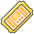 Admission Tickets A Emoji from Kawaii Emoji Set
