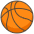 Basketball Emoji from Kawaii Emoji Set