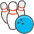 Bowling Emoji from Kawaii Emoji Set