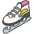 Ice Skate Emoji from Kawaii Emoji Set