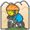 Man Mountain Biking Emoji from Kawaii Emoji Set