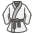 Martial Arts Uniform Emoji from Kawaii Emoji Set