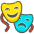 Performing Arts Emoji from Kawaii Emoji Set