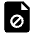 Common File Restrict Icon from Nova Solid Set