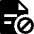 Text Document Restrict Icon from Nova Solid Set
