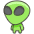 Alien B Emoji from Kawaii Emoji Set