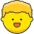 Man Curly Hair Emoji from Kawaii Emoji Set