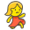 Woman Dancing Emoji from Kawaii Emoji Set