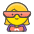 Woman Superhero Emoji from Kawaii Emoji Set