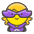 Woman Supervillain Emoji from Kawaii Emoji Set