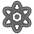 Atom Symbol A Emoji from Kawaii Emoji Set