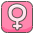 Female Sign B Emoji from Kawaii Emoji Set