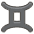 Gemini A Emoji from Kawaii Emoji Set