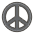Peace Symbol A Emoji from Kawaii Emoji Set