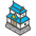 Japanese Castle A Emoji from Kawaii Emoji Set